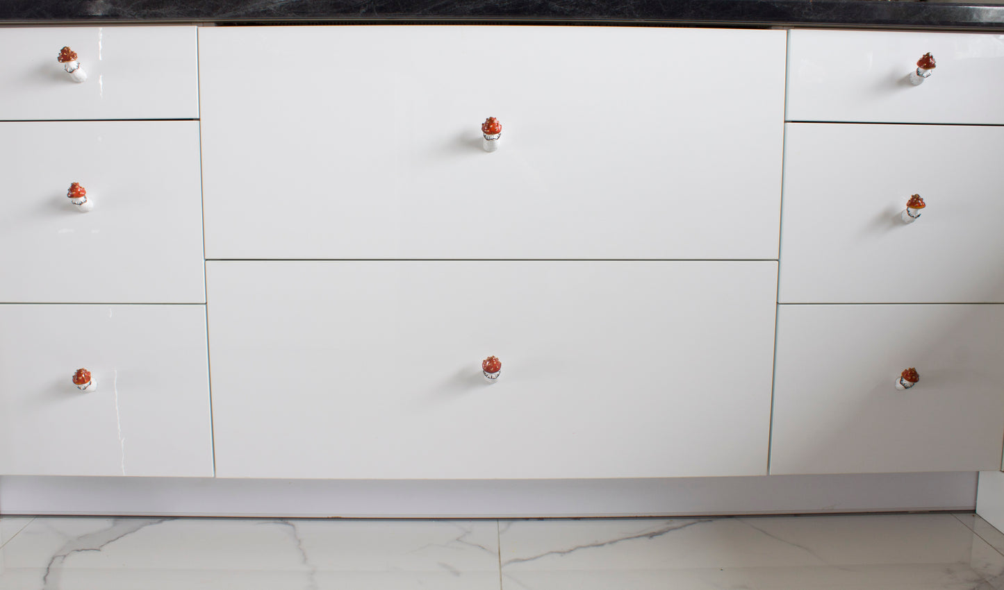 Mushroom cabinet knobs, Dresser knobs, Drawer decor, Door knobs, Amanita Cabinet pulls, Drawer knobs, Cabinet handles, Ceramic hardware