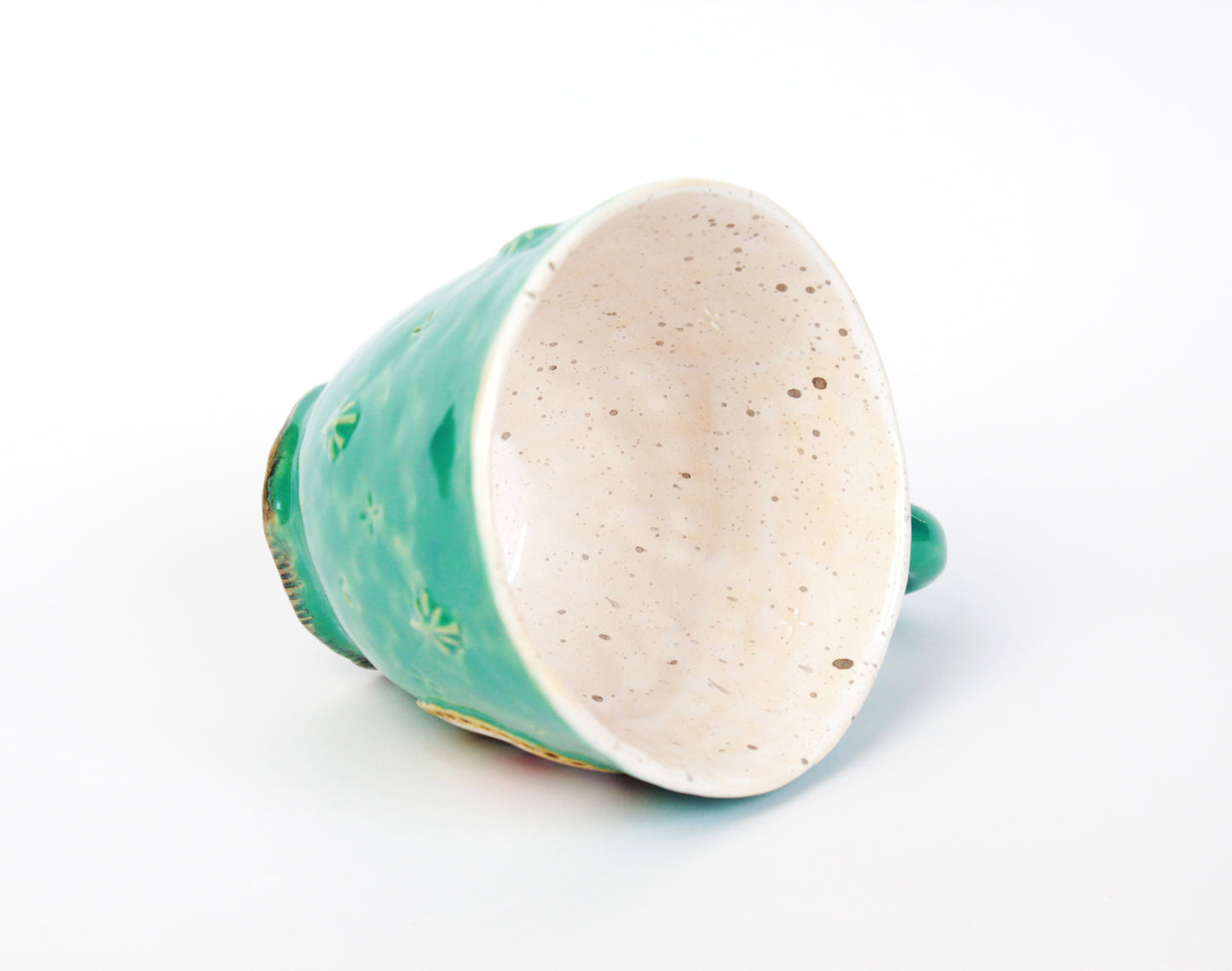 Turquoise Fairytale Mug With Fireweed