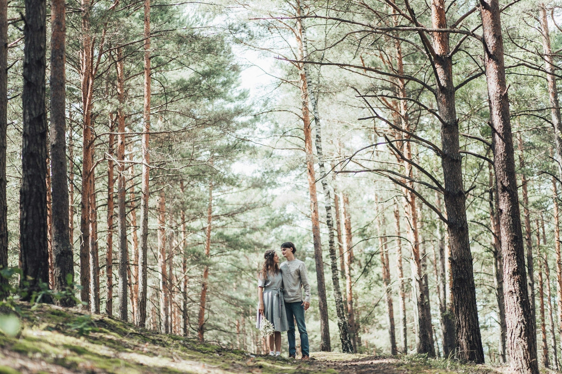 Welcome to the forest fairy tale created by MIA - Mark and Aksana, who work with ceramics in a creative union. We create handmade mushroom shelves and hooks that are sold all over the world and make people happy. We celebrated our wedding day in the forest under the pines, and we share these photos with you through our website and our product photos - you can see photos from our wedding in the photos of our mushroom products :)