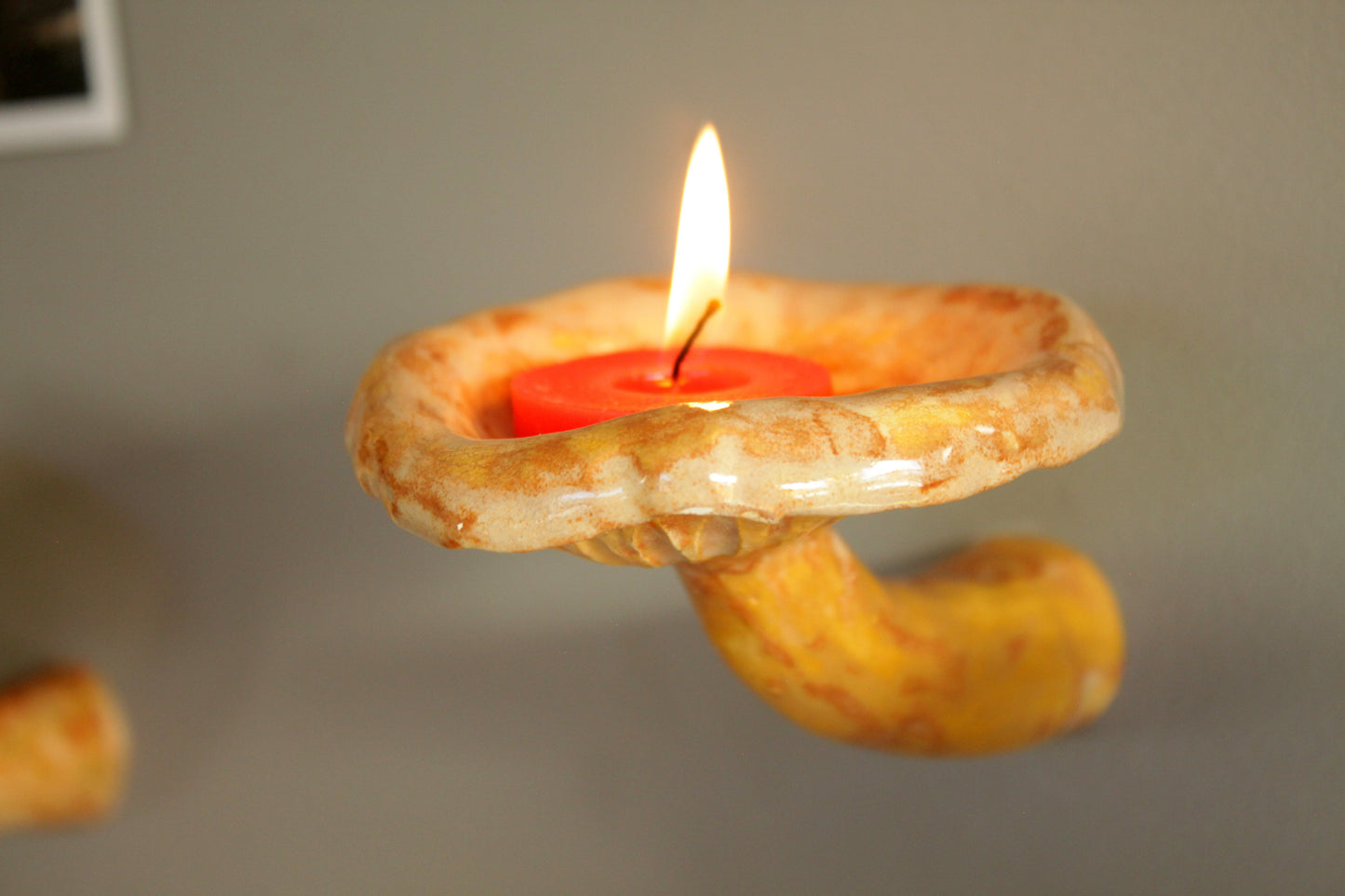 Mushroom hanging shelf
