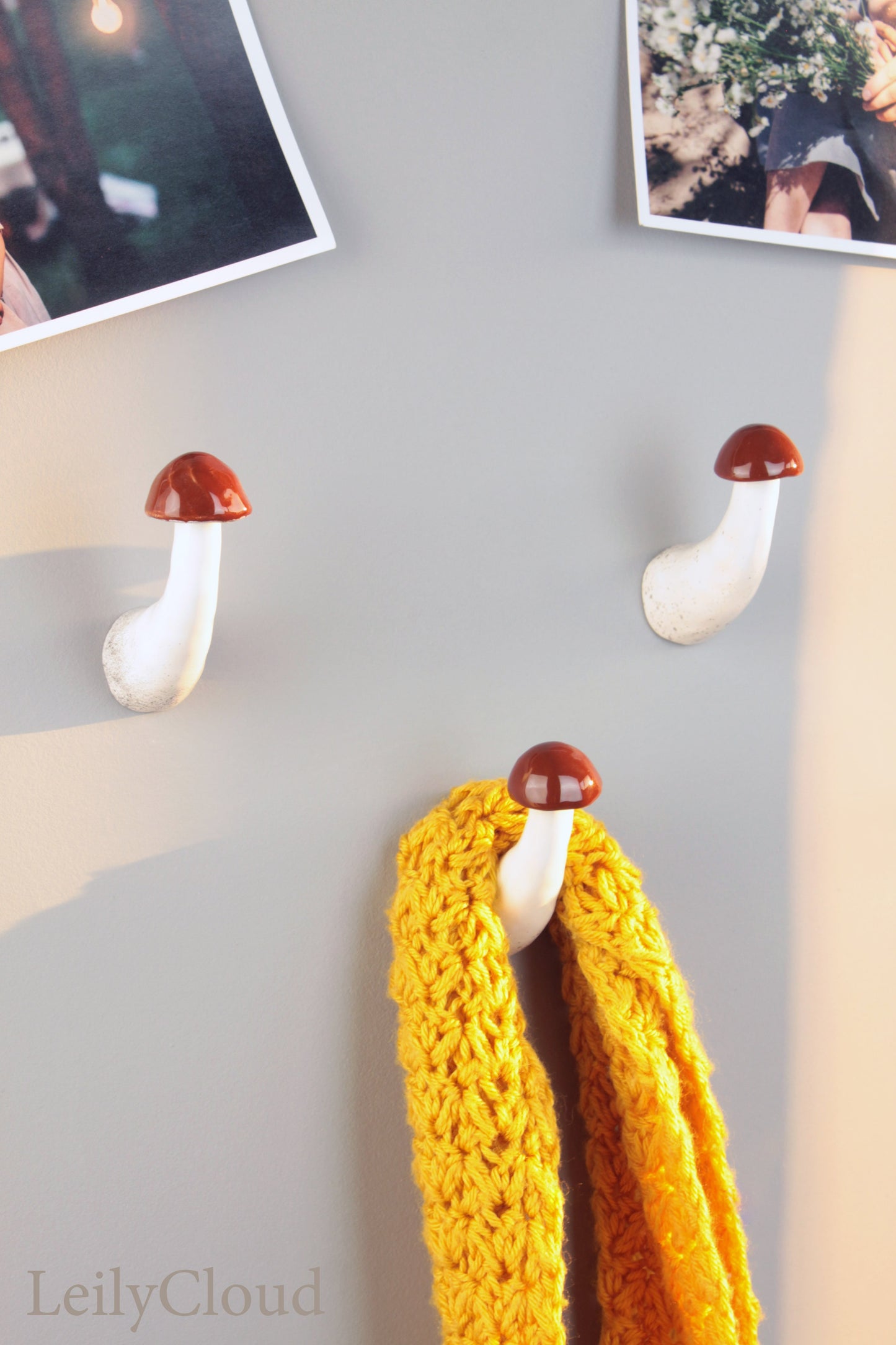 Boletus mushroom wall hook