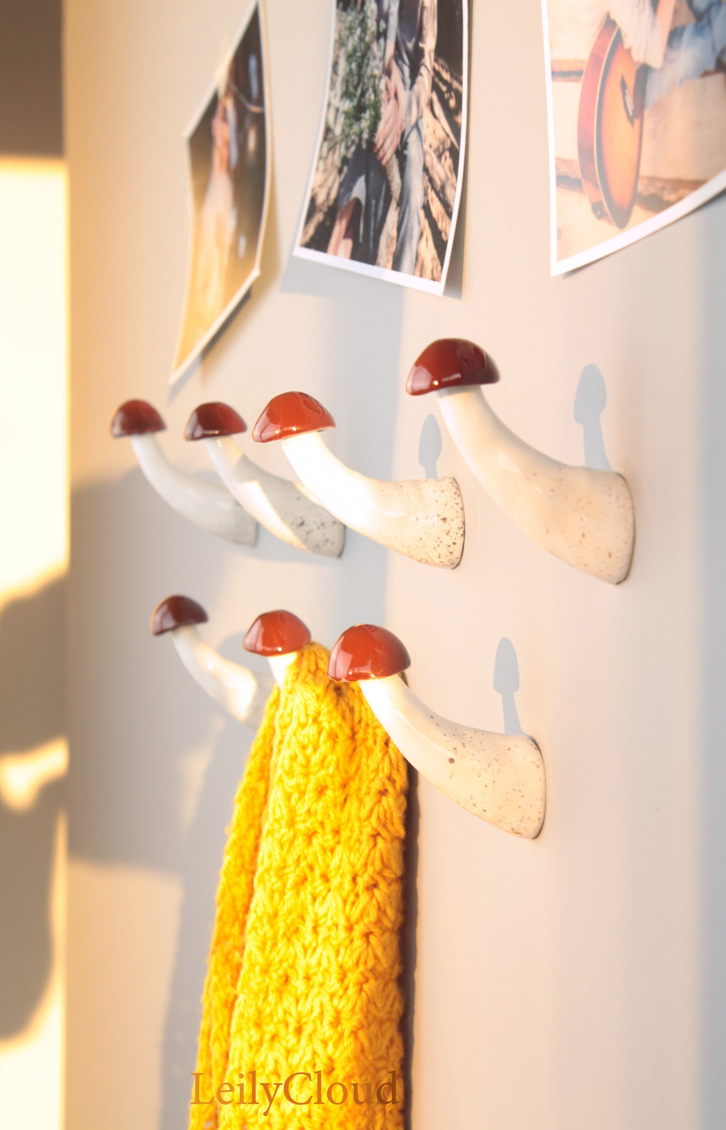 Boletus mushroom wall hook