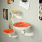 Amanita mushroom wall shelf